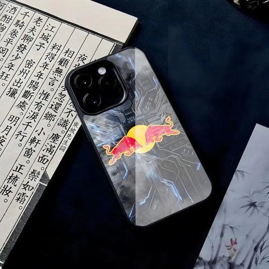 Coque iPhone Red Bull - Protection Complète Silicone