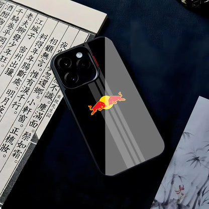 Coque iPhone Red Bull - Protection Complète Silicone